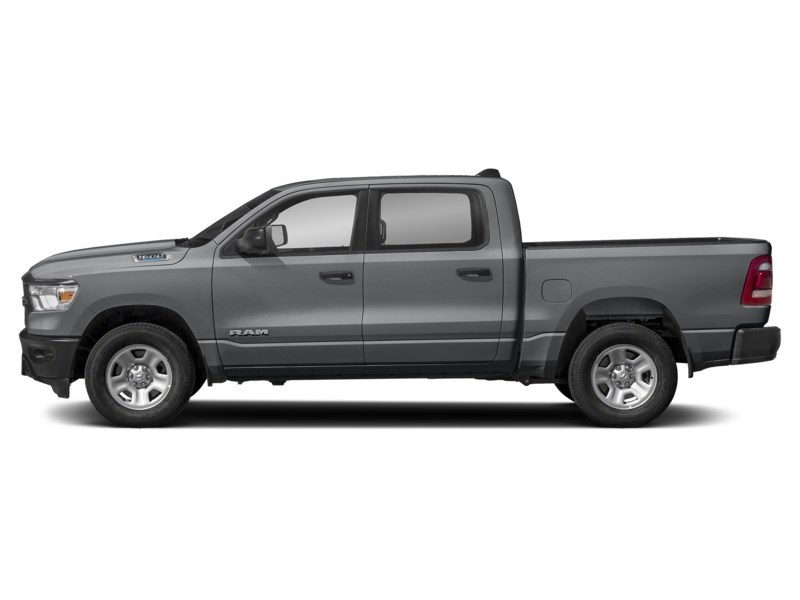2022 RAM 1500 Tradesman 4x4 Crew Cab 6'4" Box Billet Silver Metallic  Shot 3