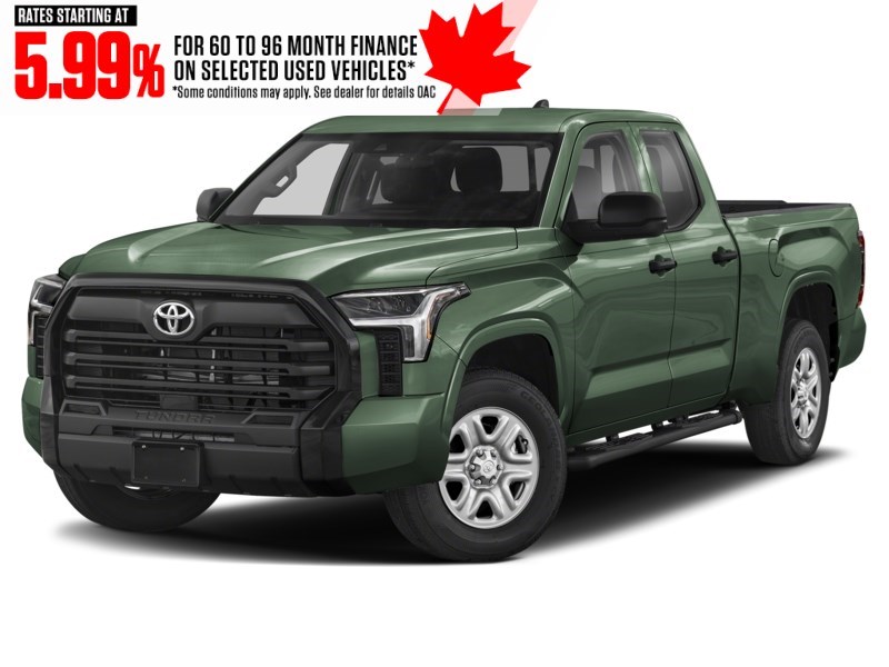 2022 Toyota Tundra 4x4 Double Cab Limited Army Green  Shot 26