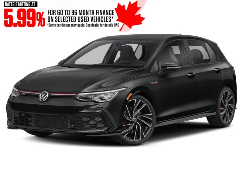 2022 Volkswagen Golf GTI Performance Auto Deep Black Pearl  Shot 1