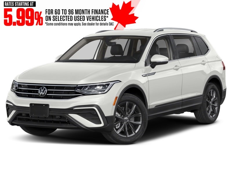 2022 Volkswagen Tiguan Comfortline 4MOTION Pure White  Shot 4