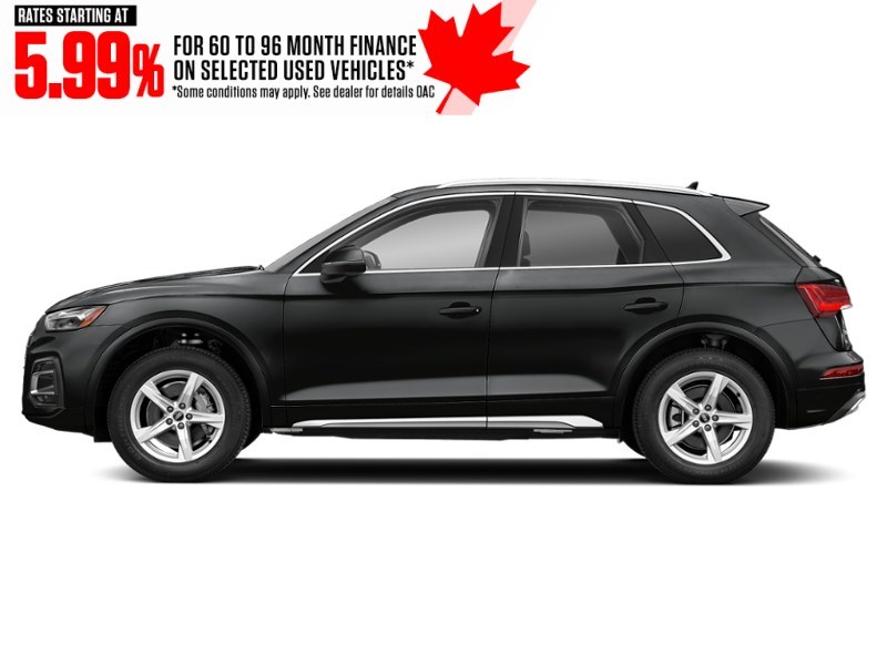 2023 Audi Q5 Komfort 40 TFSI quattro Mythos Black Metallic  Shot 3