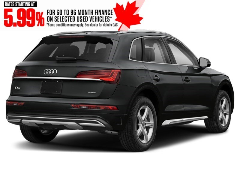 2023 Audi Q5 Komfort 40 TFSI quattro Mythos Black Metallic  Shot 2