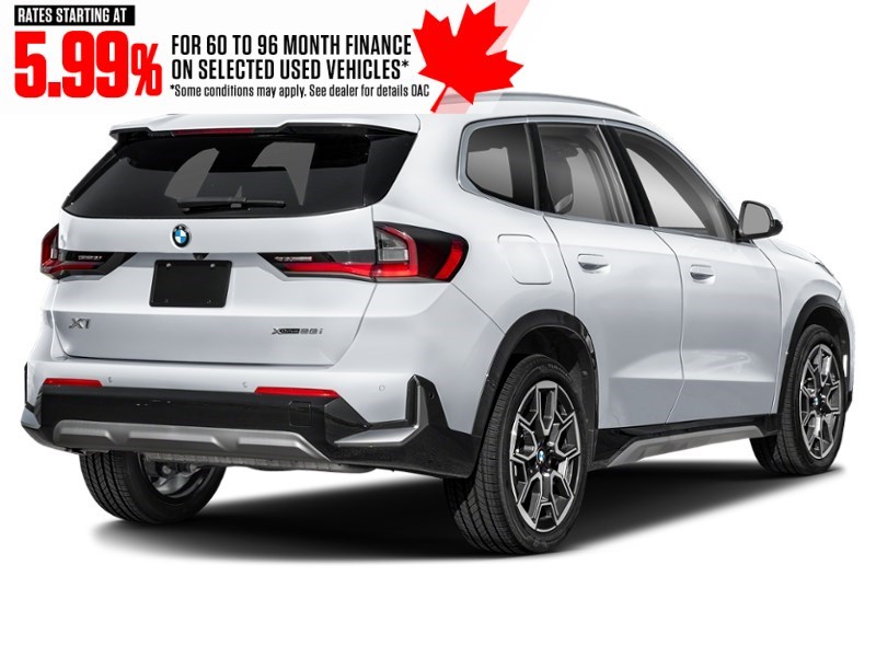 2025 BMW X1 xDrive28i Sports Activity Vehicle Mineral White Metallic  Shot 8