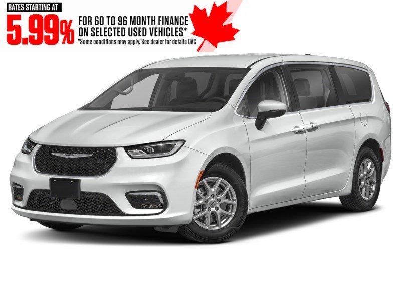 2023 Chrysler Pacifica Touring L AWD Bright White  Shot 4
