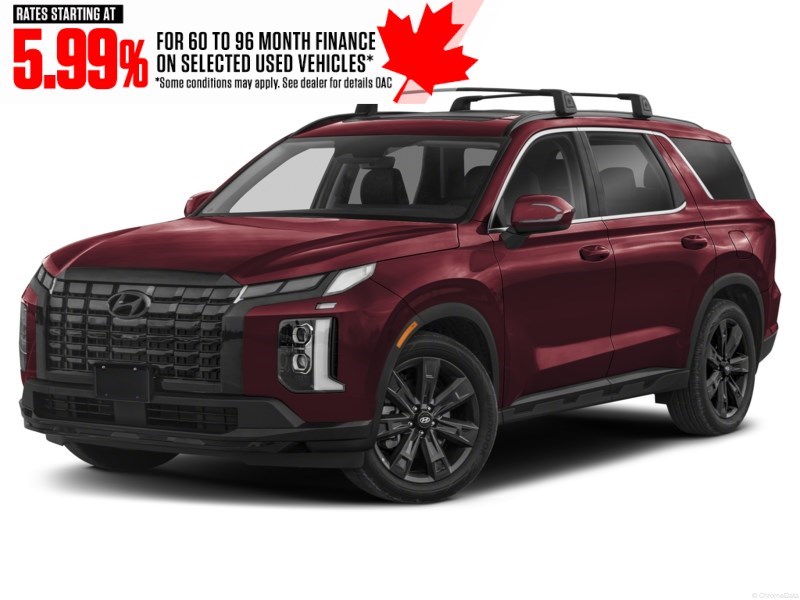 2025 Hyundai Palisade Urban 7-Passenger AWD Sierra Burgundy  Shot 26
