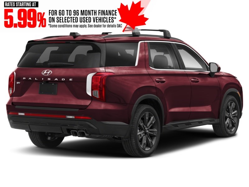 2025 Hyundai Palisade Urban 7-Passenger AWD Sierra Burgundy  Shot 27