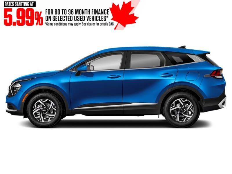 2024 Kia Sportage LX AWD Vesta Blue  Shot 3