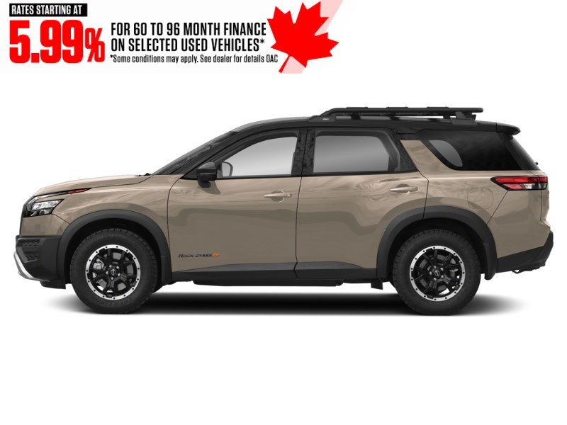 2023 Nissan Pathfinder Rock Creek 4WD Baja Storm/Super Black Metallic  Shot 9