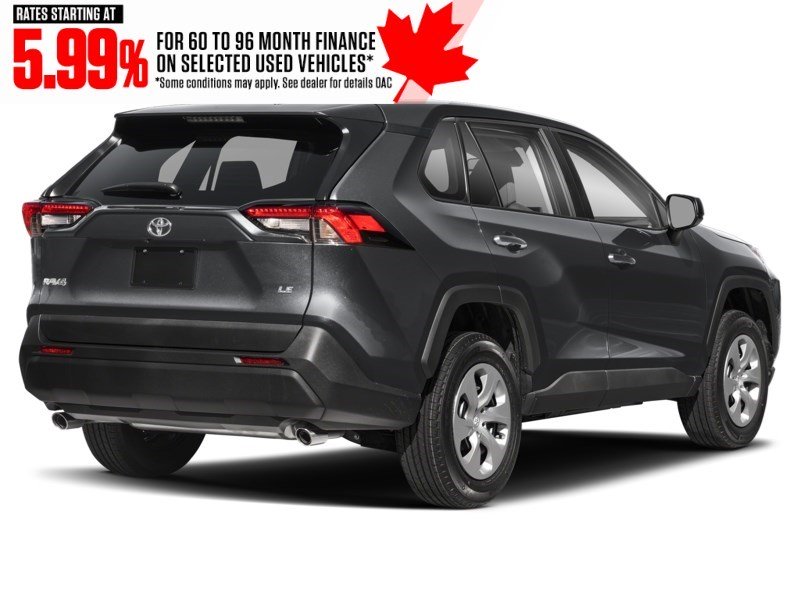 2024 Toyota RAV4 LE AWD Magnetic Grey Metallic  Shot 2