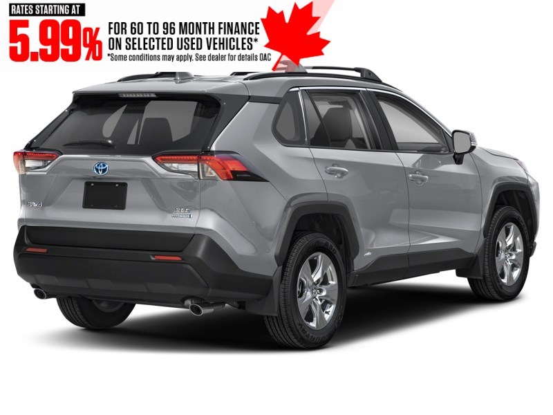 2024 Toyota RAV4 Hybrid Hybrid XLE AWD Silver Sky Metallic  Shot 6