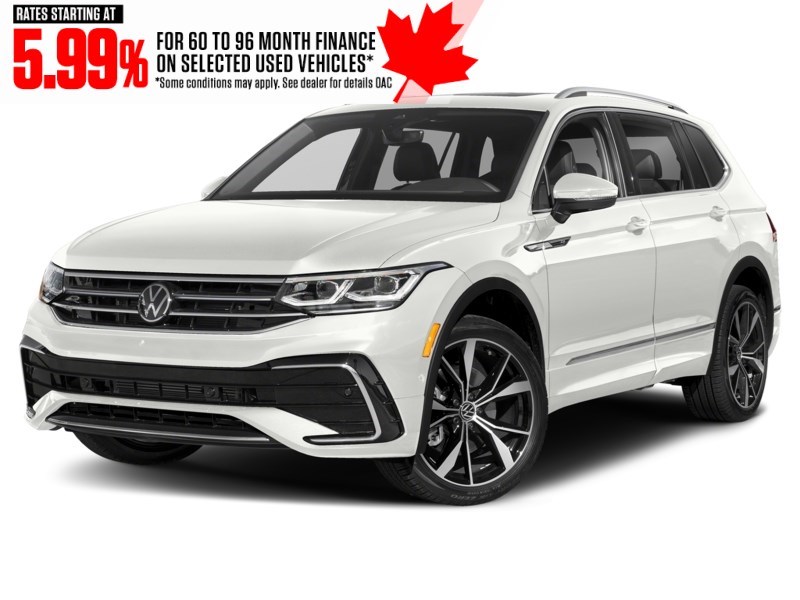 2024 Volkswagen Tiguan Highline R-Line 4MOTION Oryx White Pearl  Shot 7