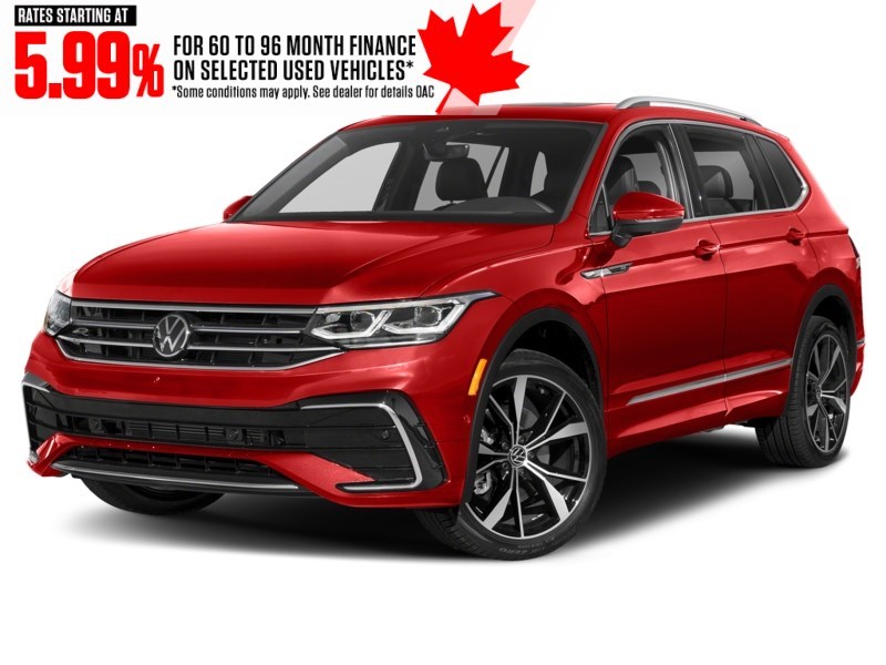 2024 Volkswagen Tiguan Highline R-Line 4MOTION Kings Red Metallic  Shot 29