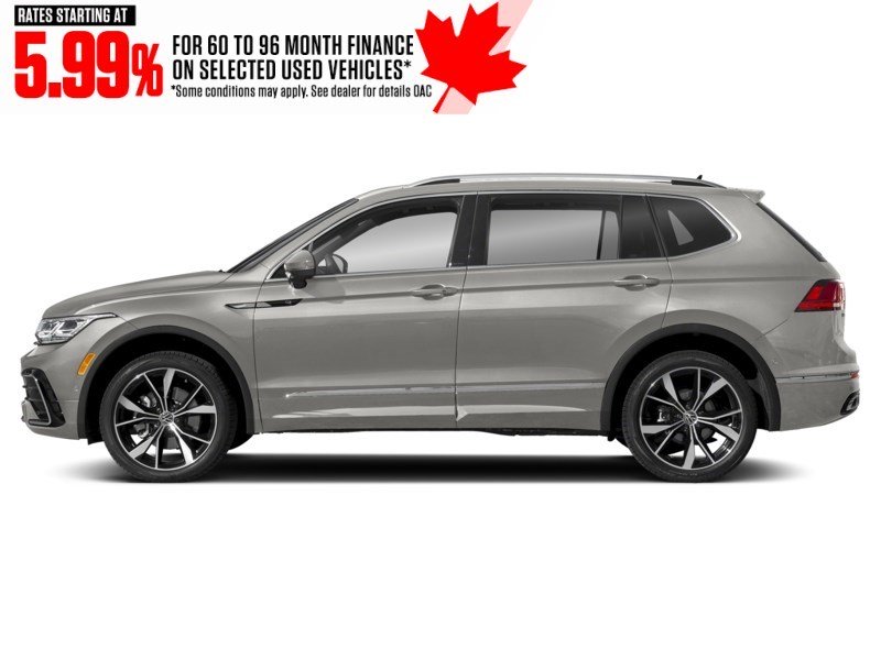2024 Volkswagen Tiguan Highline R-Line 4MOTION Pyrite Silver Metallic  Shot 5