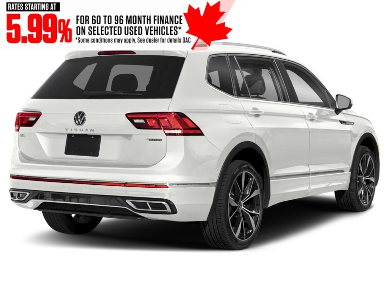 2024 Volkswagen Tiguan Highline R-Line 4MOTION Oryx White Pearl  Shot 12