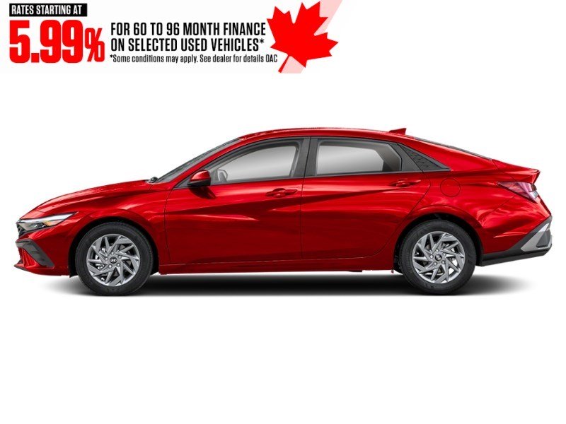 2025 Hyundai Elantra Preferred IVT w/Tech Pkg Ultimate Red  Shot 3