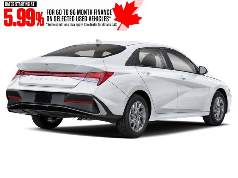 2024 Hyundai Elantra Preferred IVT Atlas White  Shot 2