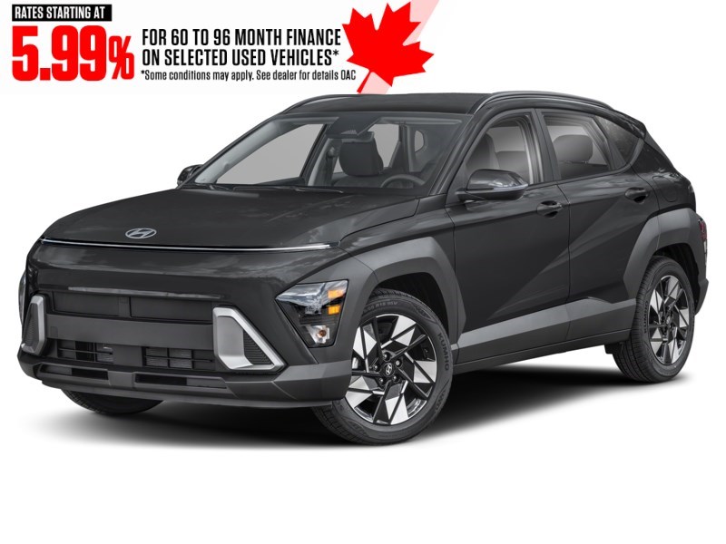 2024 Hyundai Kona 2.0L Preferred AWD Abyss Black  Shot 4