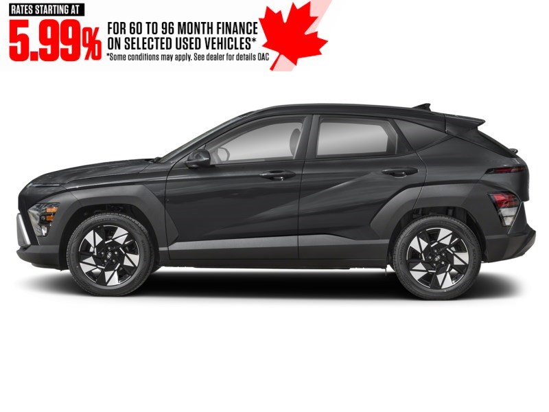 2024 Hyundai Kona 2.0L Preferred AWD Abyss Black  Shot 3