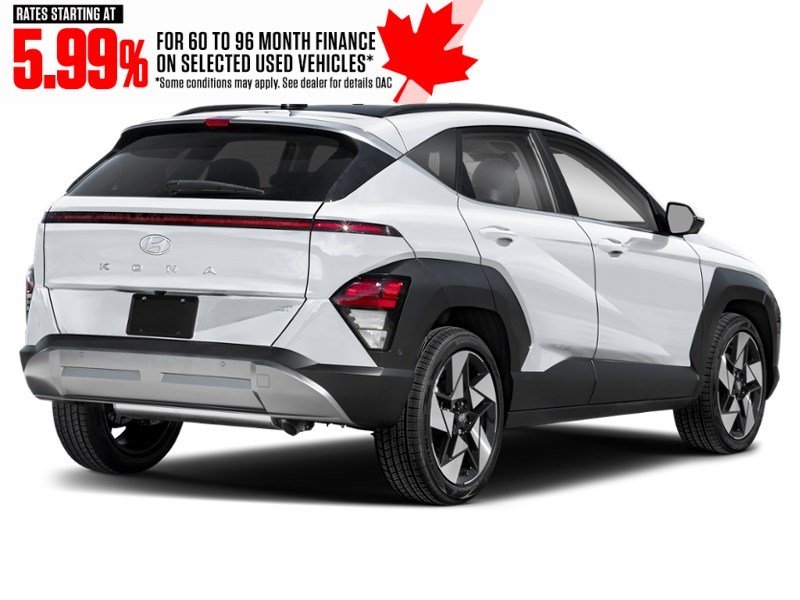 2025 Hyundai Kona 2.0L Preferred AWD w/Trend Package Atlas White  Shot 6