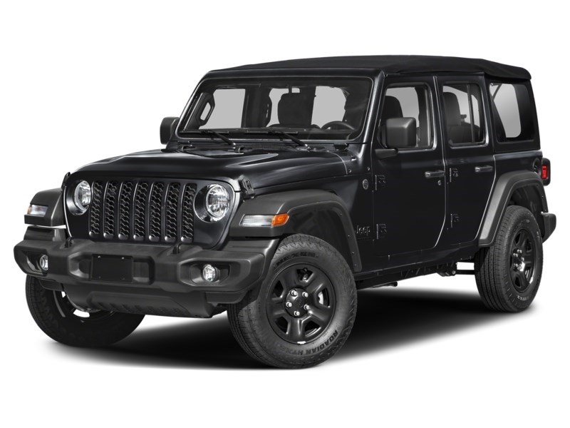 2025 Jeep Wrangler Sport S 4 Door 4x4 Black  Shot 4