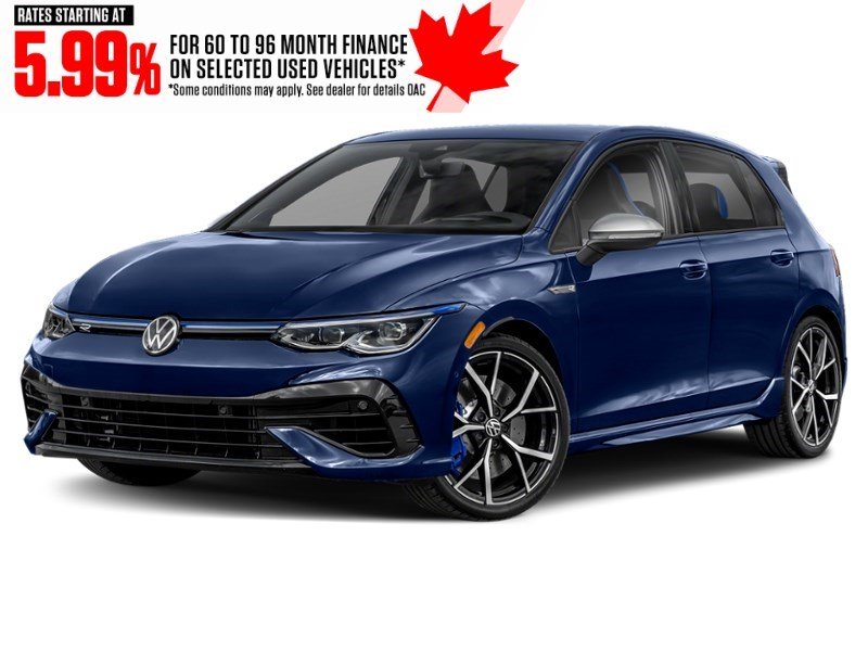2024 Volkswagen Golf R DSG Lapiz Blue Metallic  Shot 1
