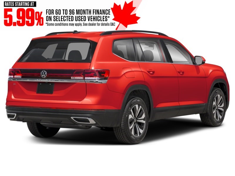 2024 Volkswagen Atlas Comfortline 2.0 TSI 4MOTION Aurora Red Chroma  Shot 15