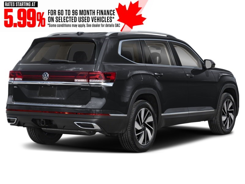 2024 Volkswagen Atlas Highline 2.0 TSI 4MOTION Deep Black Pearl  Shot 6