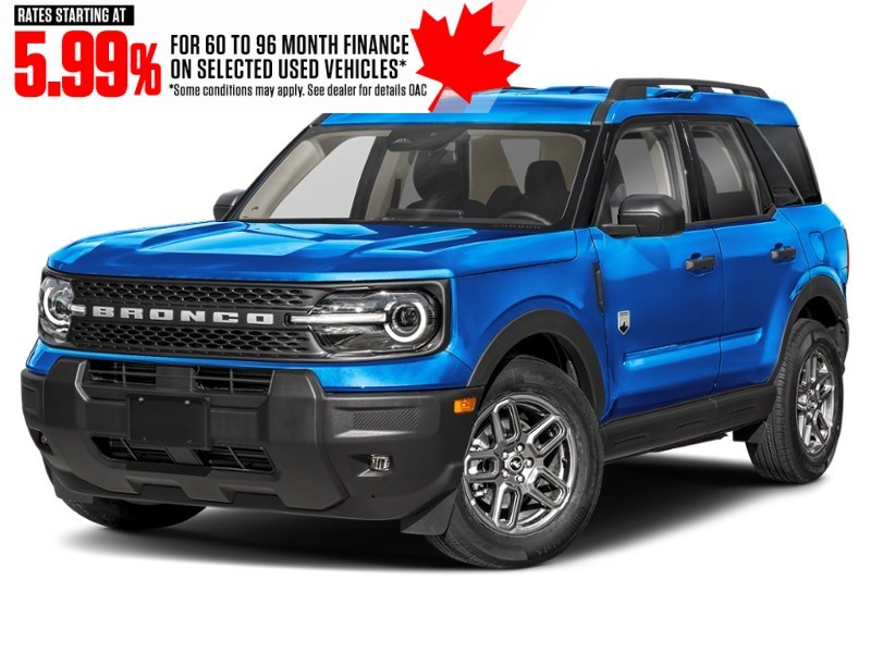 2025 Ford Bronco Sport Big Bend 4x4 Velocity Blue Metallic  Shot 1
