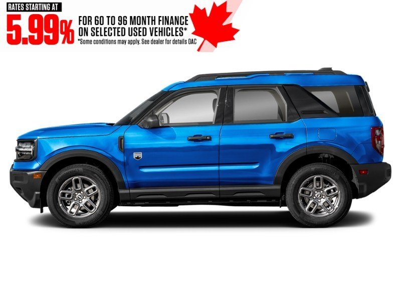 2025 Ford Bronco Sport Big Bend 4x4 Velocity Blue Metallic  Shot 5