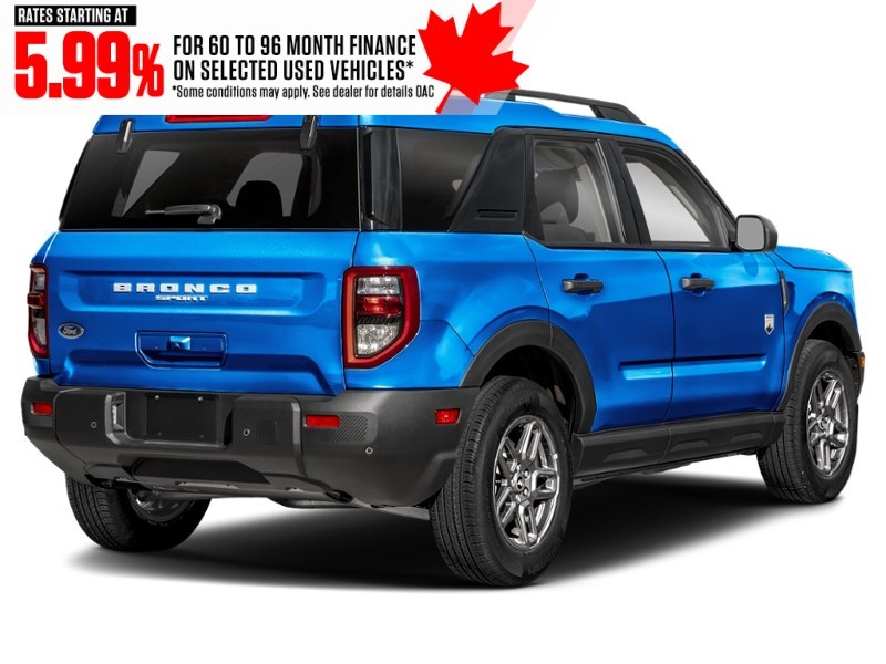 2025 Ford Bronco Sport Big Bend 4x4 Velocity Blue Metallic  Shot 2