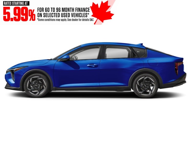 2025 Kia K4 EX FWD Azure Blue  Shot 18