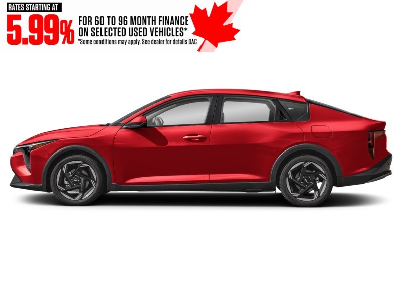 2025 Kia K4 EX FWD Radiant Red  Shot 25