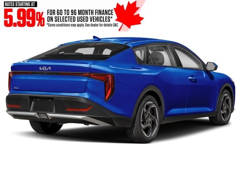 2025 Kia K4 EX FWD Azure Blue  Shot 19