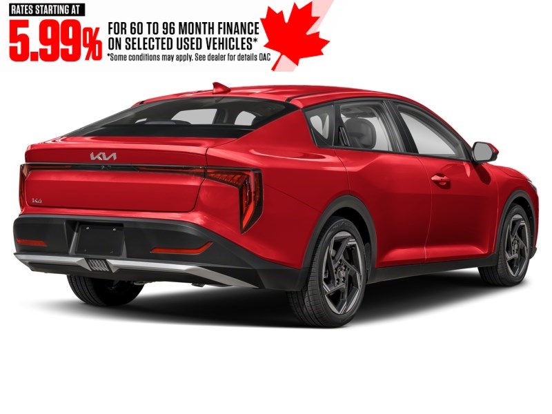 2025 Kia K4 EX FWD Radiant Red  Shot 22