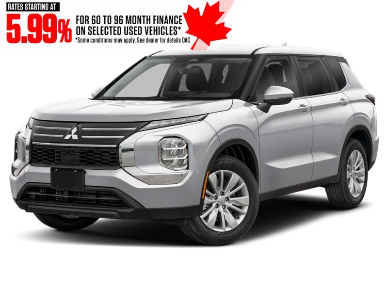 2025 Mitsubishi Outlander ES S-AWC Sterling Silver  Shot 10