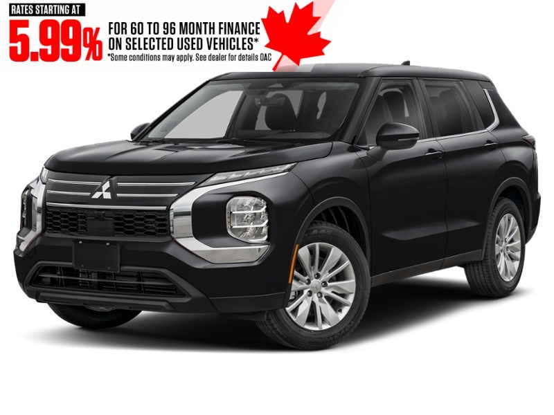 2025 Mitsubishi Outlander ES S-AWC Labrador Black  Shot 22