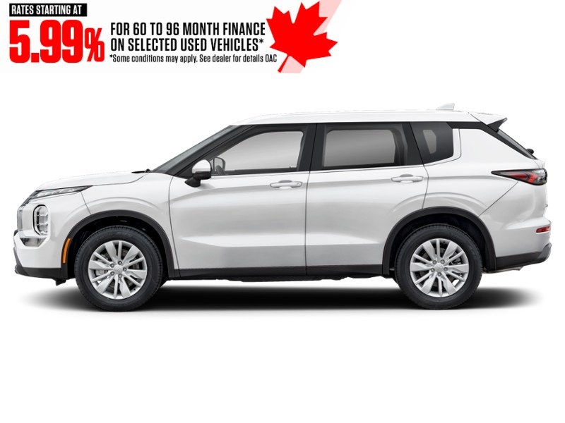 2025 Mitsubishi Outlander ES S-AWC White Diamond  Shot 17