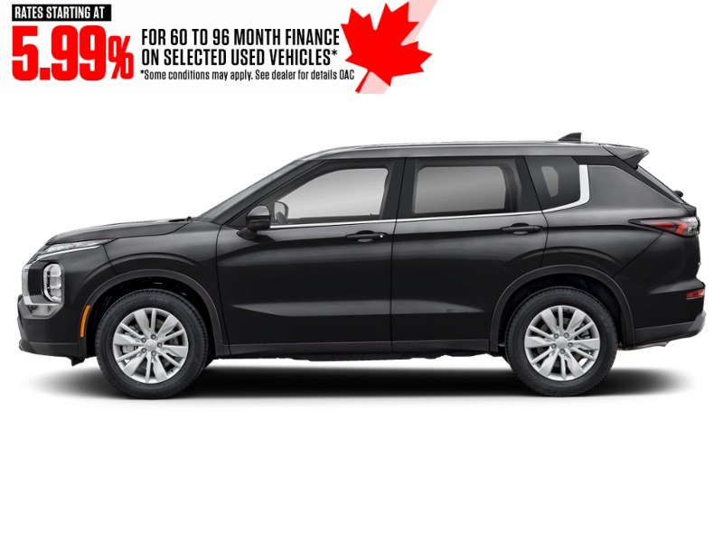 2025 Mitsubishi Outlander ES S-AWC Labrador Black  Shot 23