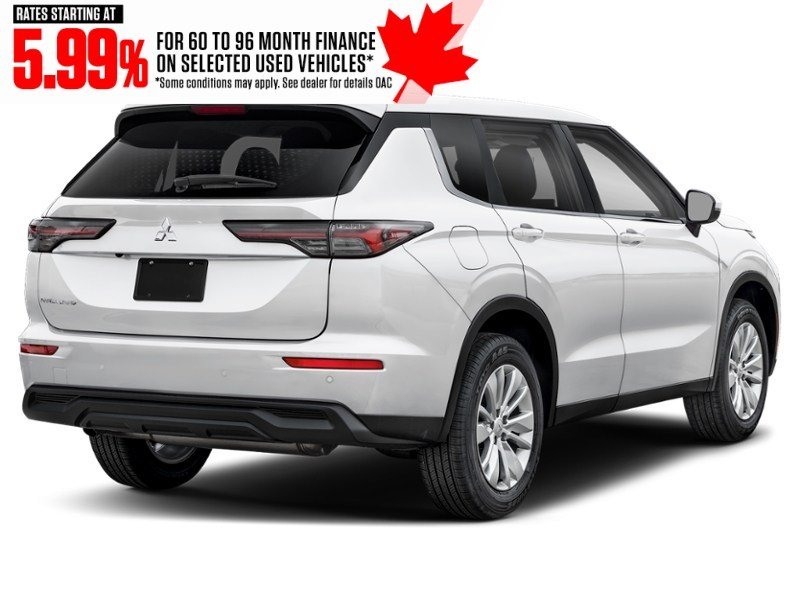 2025 Mitsubishi Outlander ES S-AWC White Diamond  Shot 18