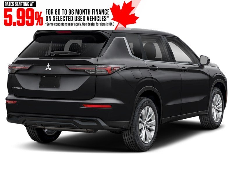 2025 Mitsubishi Outlander ES S-AWC Labrador Black  Shot 20