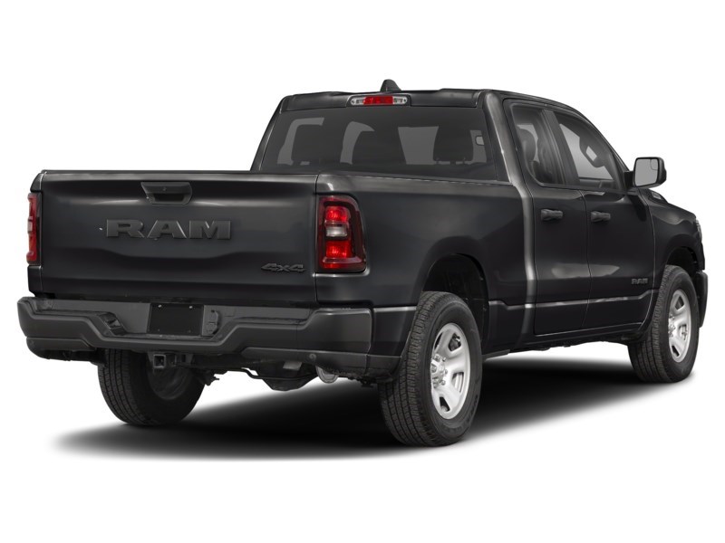 2026 RAM 1500 Express 4x4 Quad Cab 6'4" Box Diamond Black Crystal Pearl  Shot 6