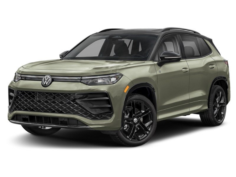 2026 Volkswagen Tiguan Comfortline R-Line Black Edition 4MOTION Avocado Green Pearl w/Black Roof  Shot 4