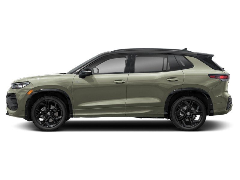 2026 Volkswagen Tiguan Comfortline R-Line Black Edition 4MOTION Avocado Green Pearl w/Black Roof  Shot 3