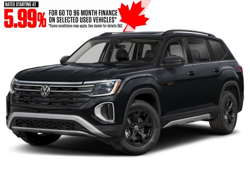 2024 Volkswagen Atlas Peak Edition 2.0 TSI 4MOTION Deep Black Pearl  Shot 4