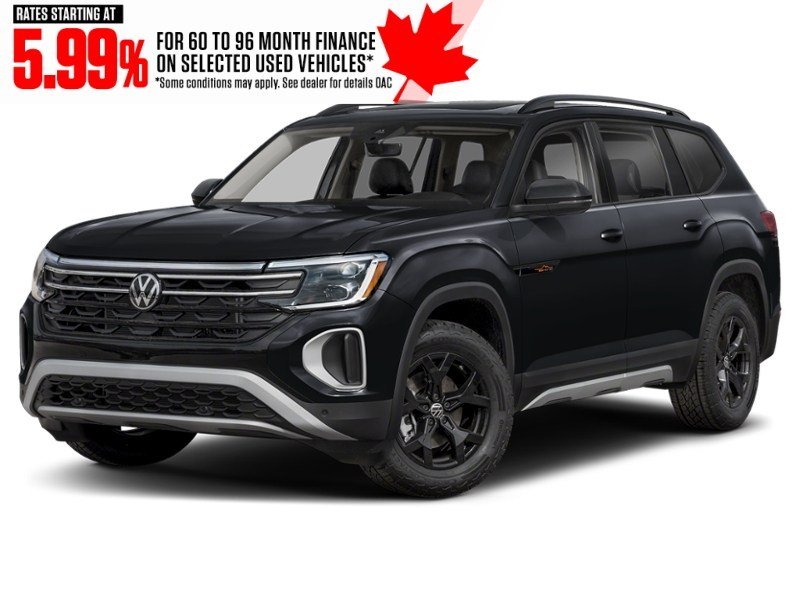 2024 Volkswagen Atlas Peak Edition 2.0 TSI 4MOTION Deep Black Pearl  Shot 1