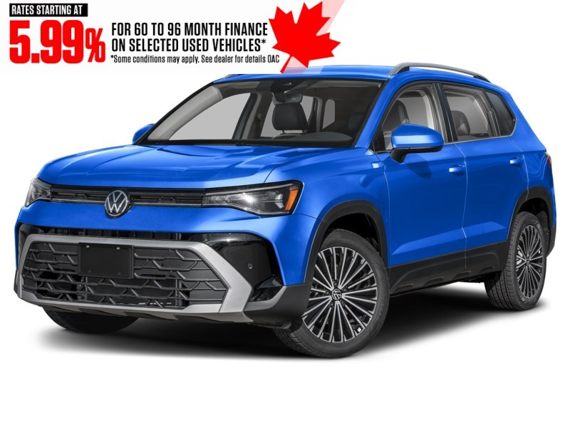 2026 Volkswagen Taos Comfortline 4MOTION Cornflower Blue  Shot 1