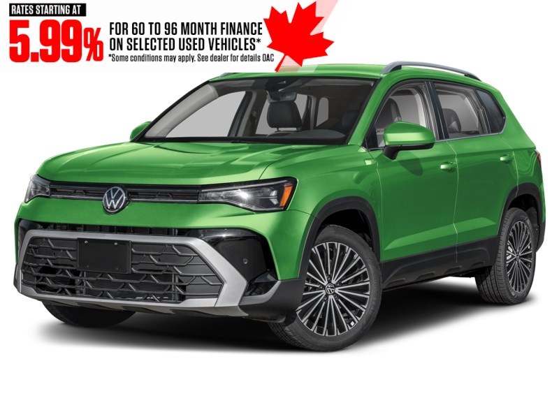 2025 Volkswagen Taos Comfortline 4MOTION Serrano Green Metallic  Shot 36