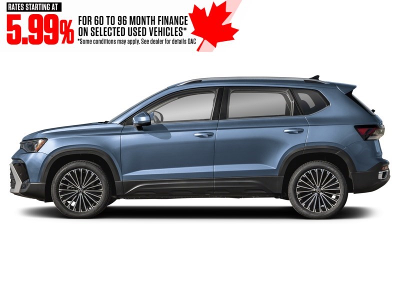 2026 Volkswagen Taos Comfortline 4MOTION Monterey Blue Pearl  Shot 9